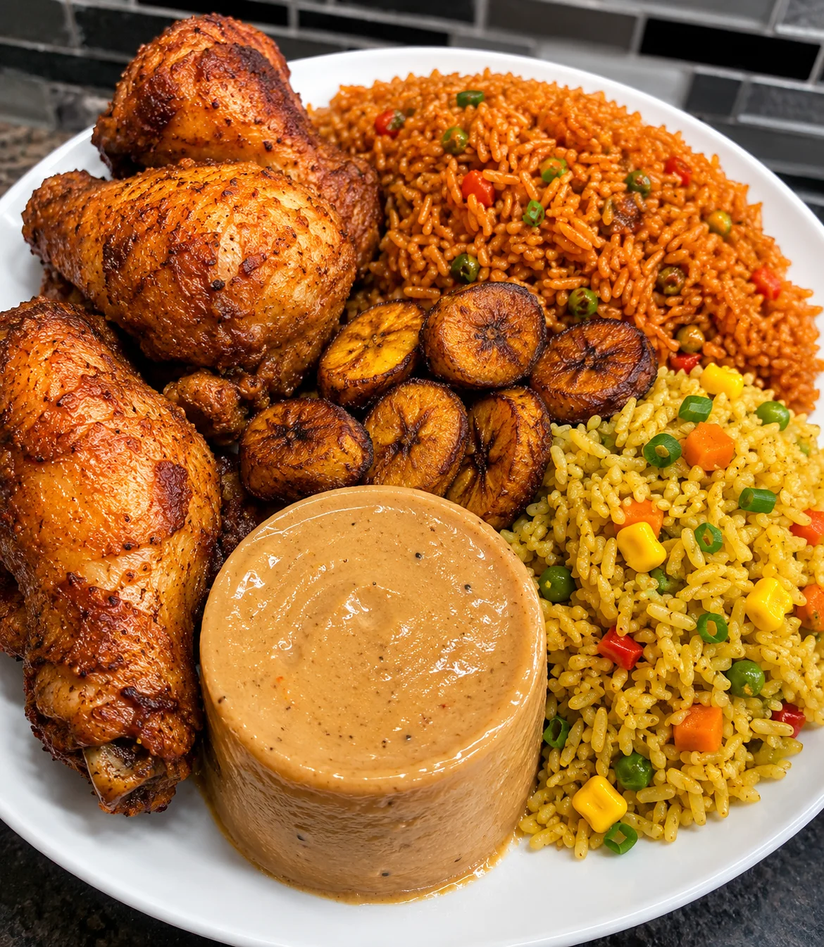 Oddysamm's Menu West African and Nigerian restaurant in Tuxedo, Winnipeg